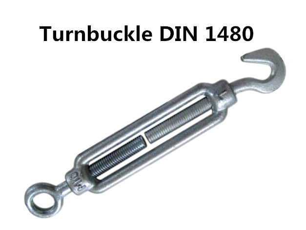 Turnbuckle DIN 1480 Hook & Eye